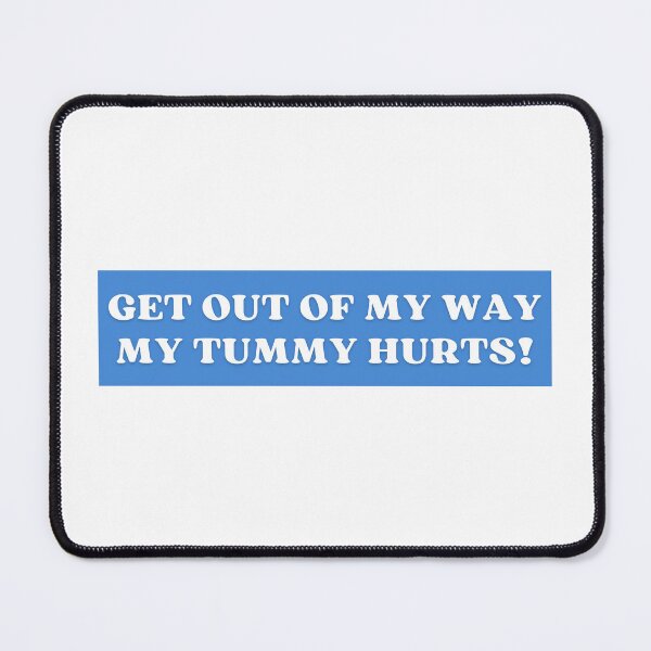 Item preview, My Tummy Hurts Bumper  designed and sold by yass-art.