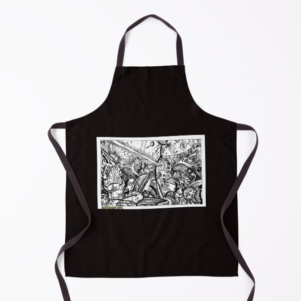 Item preview, War of the trolls and robots (Black and White) designed and sold by Densetsu1000.