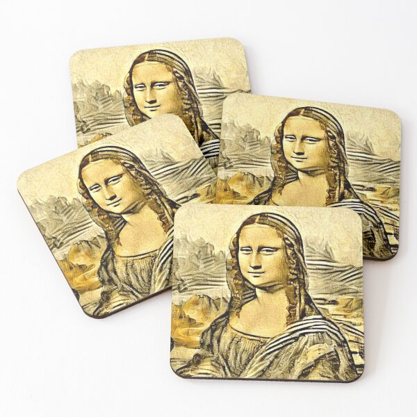 Item preview, "Mona Lisa (38)" an iconic painting reimagined. designed and sold by thalasson.