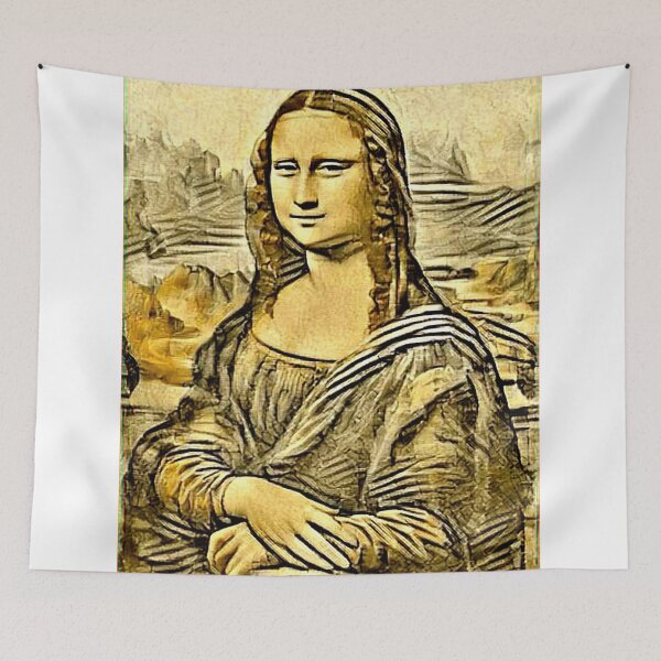 Item preview, "Mona Lisa (38)" an iconic painting reimagined. designed and sold by thalasson.