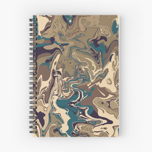 Item preview, Quiet Coffee Shop Marble - Digital Paint Spill designed and sold by GenAumonier.