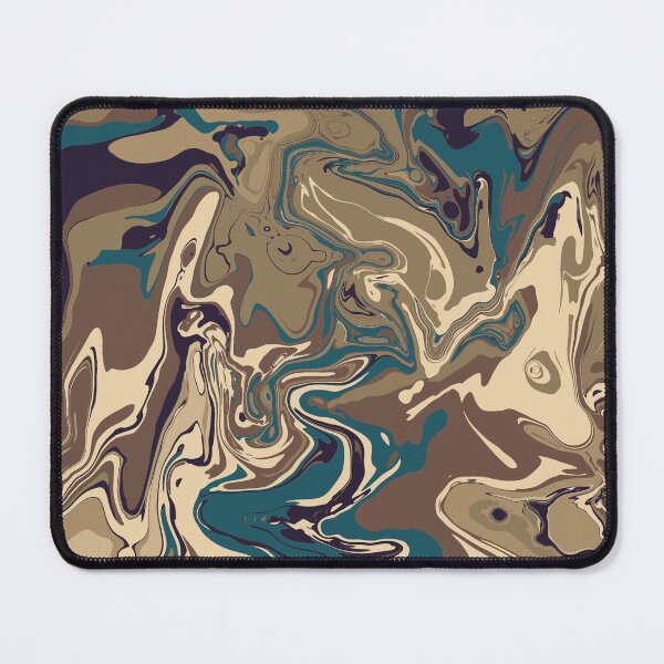Item preview, Quiet Coffee Shop Marble - Digital Paint Spill designed and sold by GenAumonier.