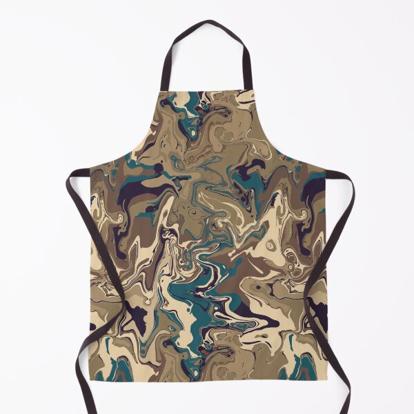 Item preview, Quiet Coffee Shop Marble - Digital Paint Spill designed and sold by GenAumonier.