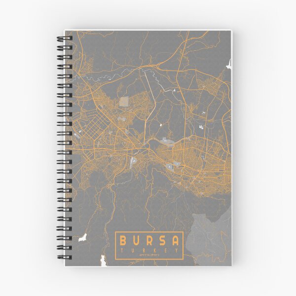 Item preview, Bursa City Map of Turkey- Bauhaus designed and sold by deMAP.