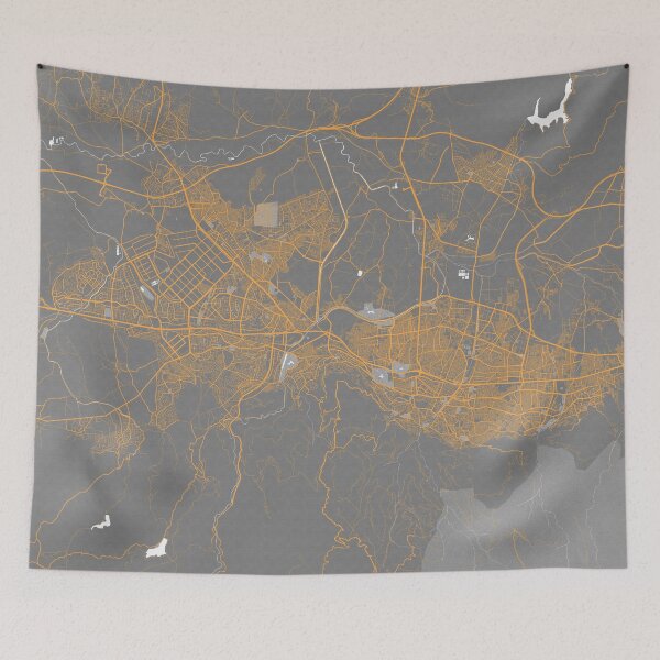 Item preview, Bursa City Map of Turkey- Bauhaus designed and sold by deMAP.