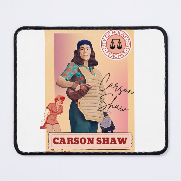 Item preview, Carson Shaw Baseball Card A League of Their Own designed and sold by OffBeatHolidays.