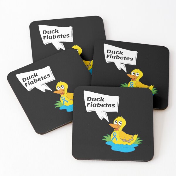 Item preview, Duck Fiabetes Diabetes  Awareness Month November designed and sold by OutdoorsZee1.