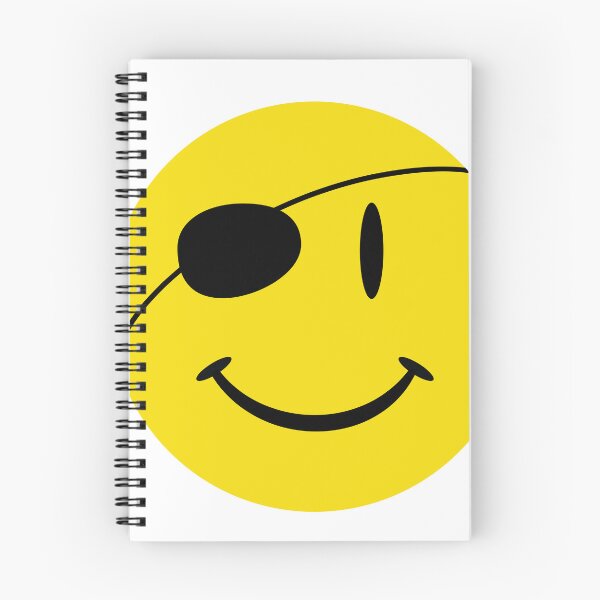 Item preview, Eyepatch Smiley designed and sold by young-roshi.