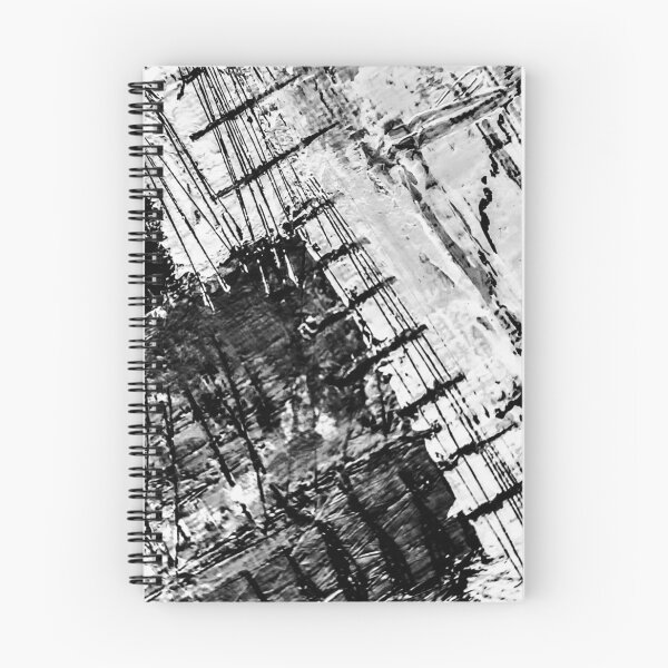 Aperçu de l'œuvre Détails de la peinture abstraite monochromatique lignes rayures points de texture créée et vendue par Grey Robinson.