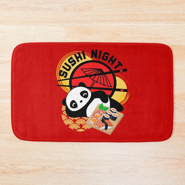 Item preview, Sushi Night Panda designed and sold by adlibmaria.