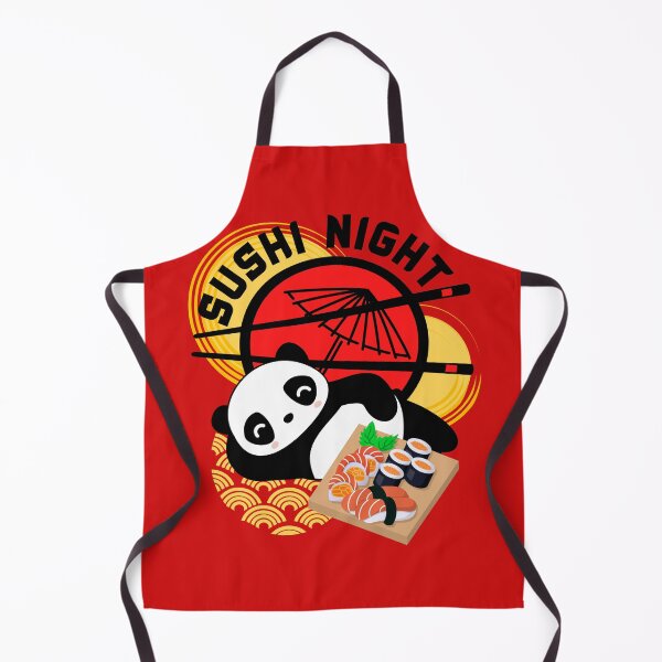 Item preview, Sushi Night Panda designed and sold by adlibmaria.