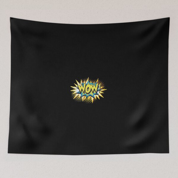 Item preview, wow, exclamation mark, blue, crazy, surprised, text designed and sold by AlA2 3MER.