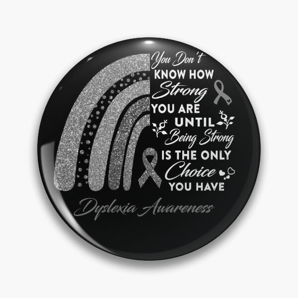Item preview, You Don't Know How Strong You Are Rainbow Dyslexia Awareness designed and sold by Gillosina.