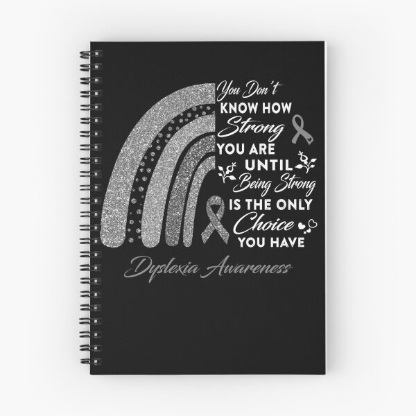 Item preview, You Don't Know How Strong You Are Rainbow Dyslexia Awareness designed and sold by Gillosina.