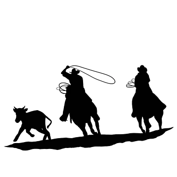 Artwork thumbnail, Team Roping by Punchy Academic