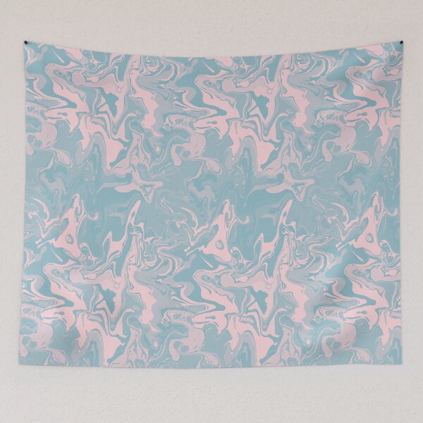 Item preview, Cotton Candy Marble - Digital Paint Spill designed and sold by GenAumonier.