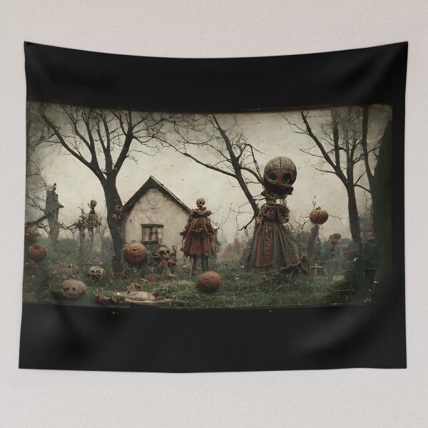 Item preview, Halloween Scene  designed and sold by culturestash.
