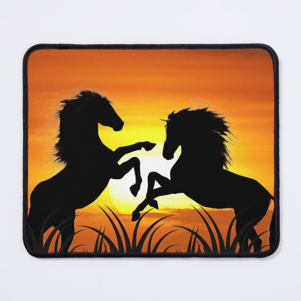 Item preview, Horses Sunset Ride N1 designed and sold by iziskosmos.