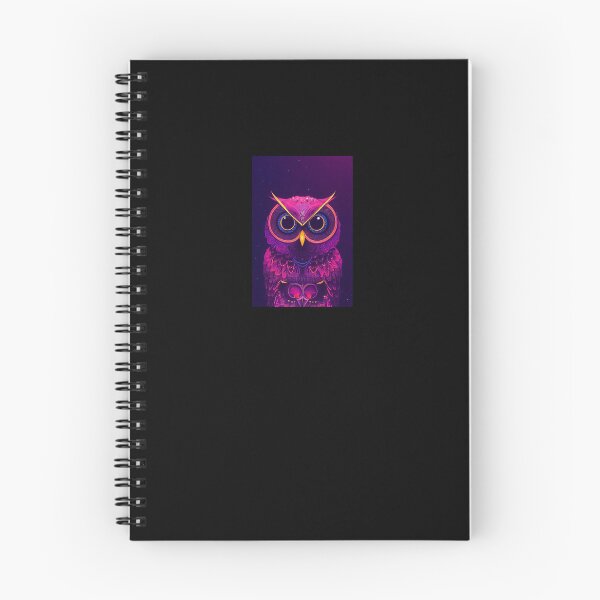 Item preview, Purple owl of wisdom  designed and sold by Chellilyart.