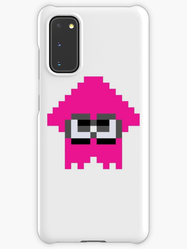 splatoon squid pixel art pink case skin for samsung galaxy by jjickrsa redbubble splatoon squid pixel art pink case skin for samsung galaxy by jjickrsa redbubble