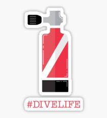 #divelife Sticker
