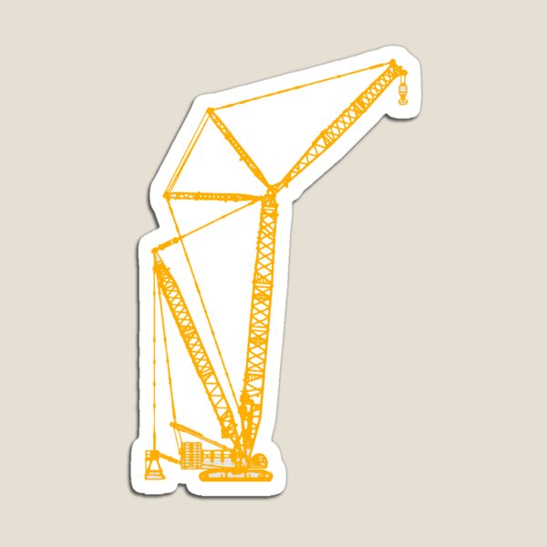 Item preview, Luffing Crawler Crane (Front/Back-BL-3J) designed and sold by OESwag.