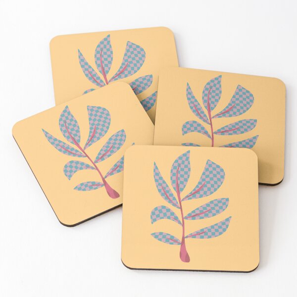 Item preview, Checkered Leaves designed and sold by Gwen Tan.