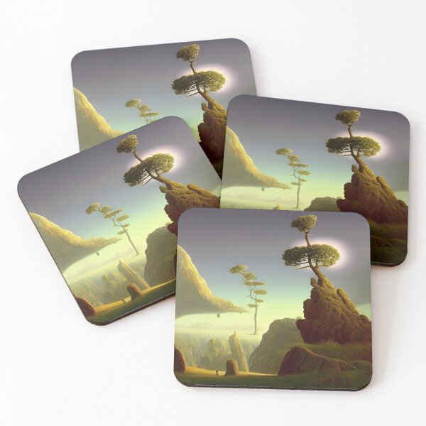 Item preview, Surreal - trees between the rocks designed and sold by Girih.