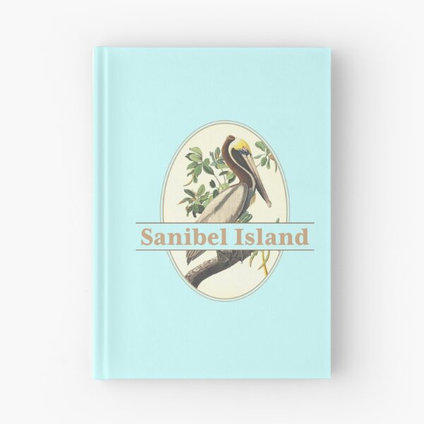 Item preview, Sanibel Island Florida Vintage Pelican Design designed and sold by Futurebeachbum.