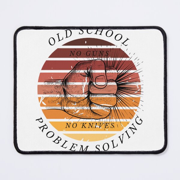Item preview, Old school problem solving designed and sold by Rickido.