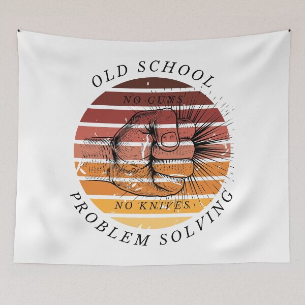 Item preview, Old school problem solving  designed and sold by Rickido.