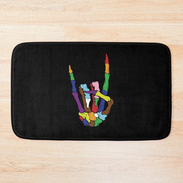 Item preview, Skeleton Hand Heart LGBT Pride Funny Halloween rainbow love hand vintage  designed and sold by elizabethdawnn.