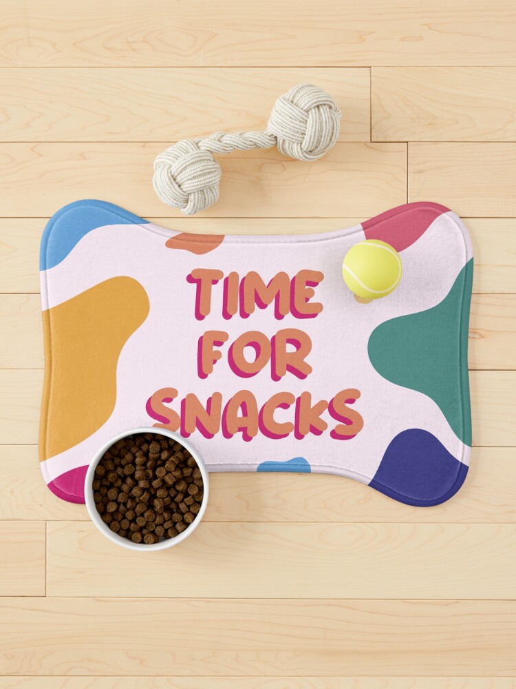 Thumbnail 1 of 5, Pet Mat, Time For Snacks! designed and sold by Ashley Castleton.