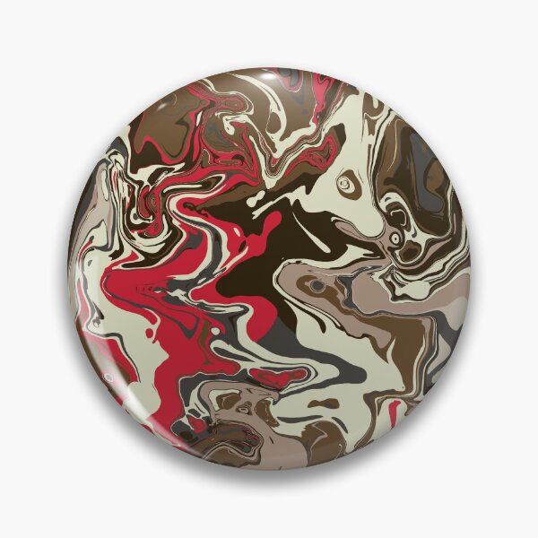 Item preview, Raspberry Truffle Marble - Digital Paint Spill designed and sold by GenAumonier.