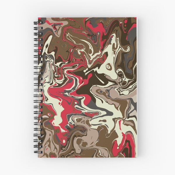 Item preview, Raspberry Truffle Marble - Digital Paint Spill designed and sold by GenAumonier.
