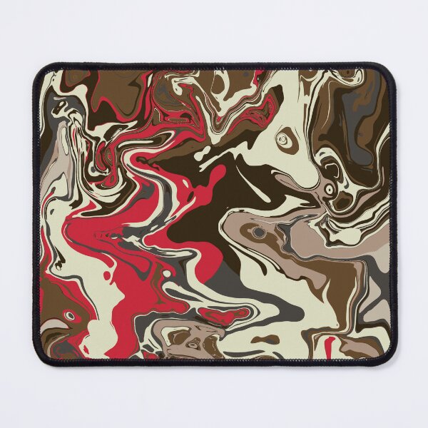 Item preview, Raspberry Truffle Marble - Digital Paint Spill designed and sold by GenAumonier.