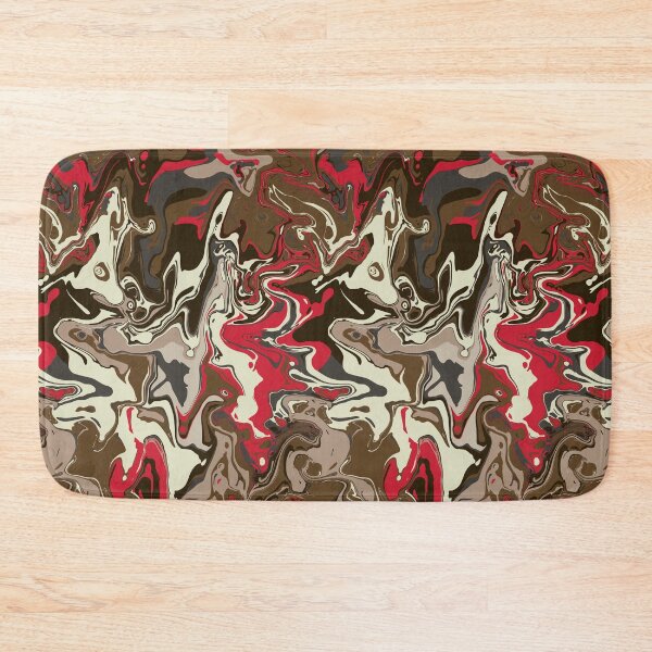 Item preview, Raspberry Truffle Marble - Digital Paint Spill designed and sold by GenAumonier.