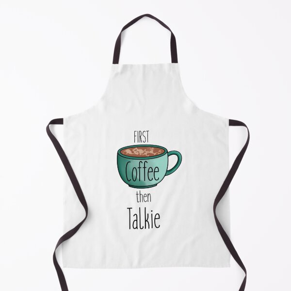 Item preview, First Coffee Then Talkie T-shirt designed and sold by Nerdygirlteez.