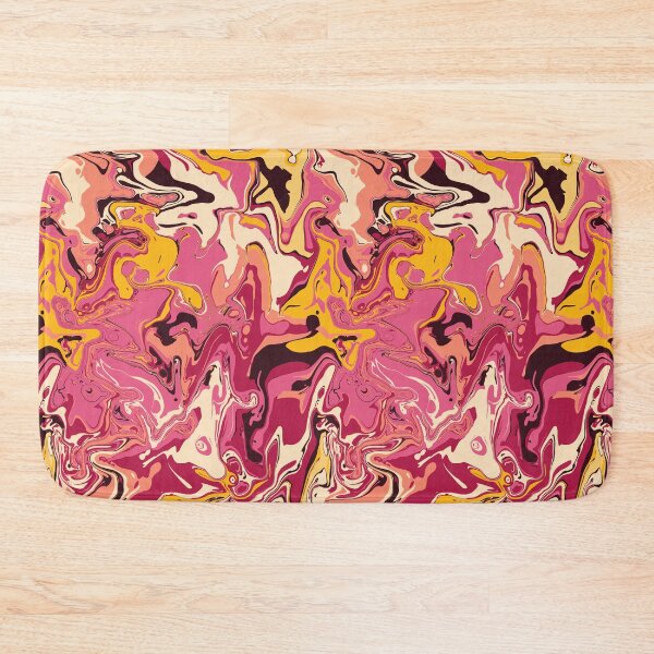 Item preview, Summer Festival Marble - Digital Paint Spill designed and sold by GenAumonier.