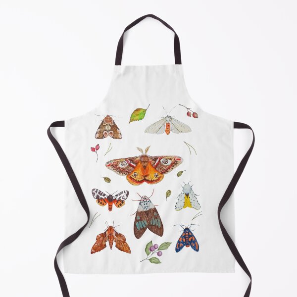 Item preview, Moth Cottagecore Watercolor Illustration designed and sold by NussayArt.