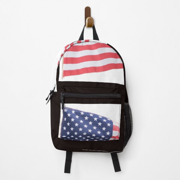 Item preview, American stars and stripes flag isolated on white, in breeze. designed and sold by Brian Scantlebury.