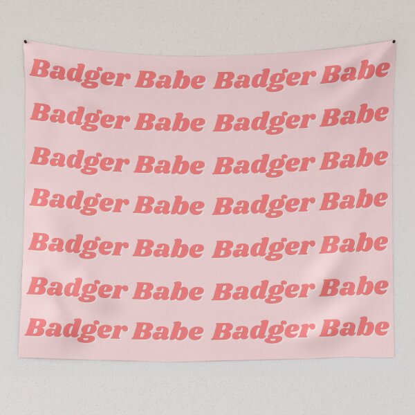 Item preview, Badger Babe designed and sold by HelloItsNoel.