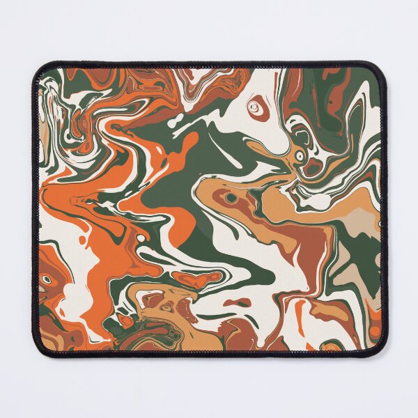 Item preview, Autumn Leaves Marble - Digital Paint Spill designed and sold by GenAumonier.