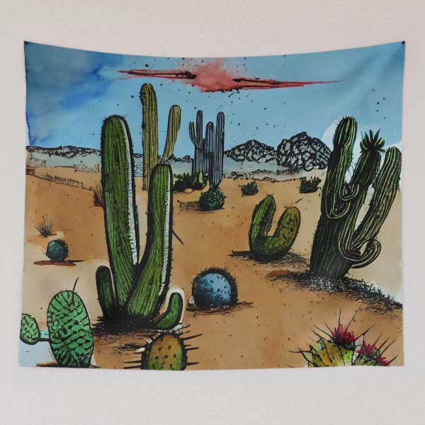 Item preview, Cactus Desert #18 designed and sold by Brendan Arthur Ring.
