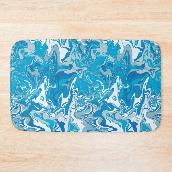Item preview, Splash Pool Marble - Digital Paint Spill designed and sold by GenAumonier.