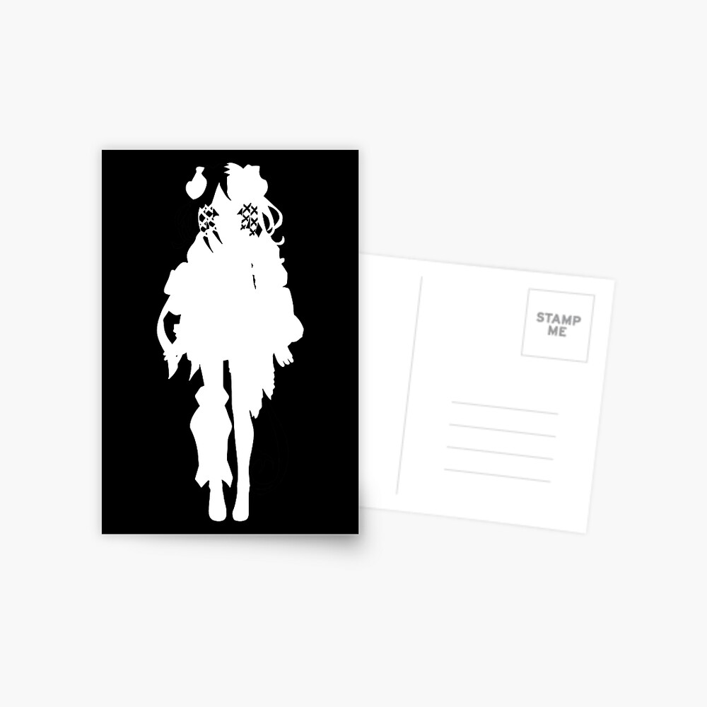 Silhouette of Antilene or Zesshi Zetsumei from Overlord Anime Show  Essential T-Shirt for Sale by Animangapoi