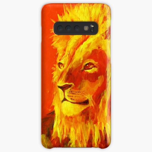Krafttierbild Löwe - Totem Animal Lion Samsung Galaxy Leichte Hülle