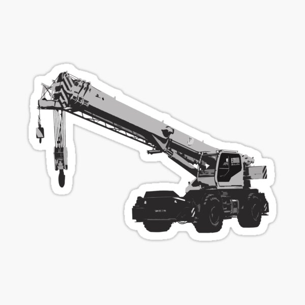 Item preview, Rough Terrain Crane (Front/Back-DG-RT1G) designed and sold by OESwag.