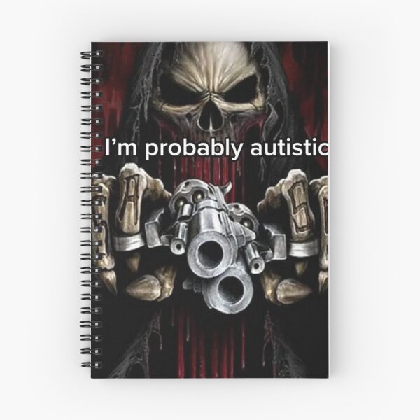 Item preview, I'm probably autistic designed and sold by DoingArtsyStuff.