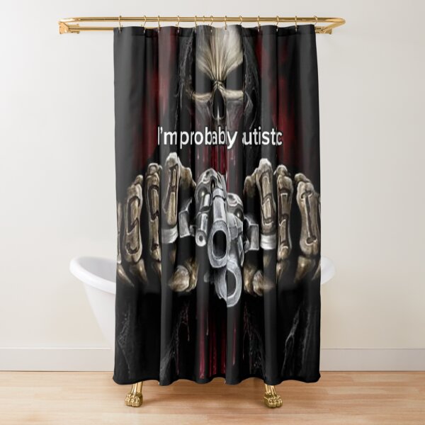 Vista previa del artículo con la obra «Probablemente soy autista», diseñado y vendido por DoingArtsyStuff.